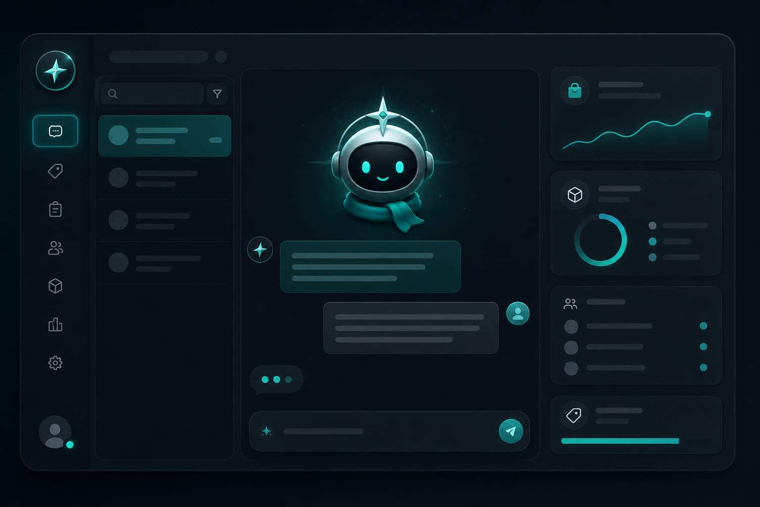 Scout AI helping create a task template from a natural language prompt